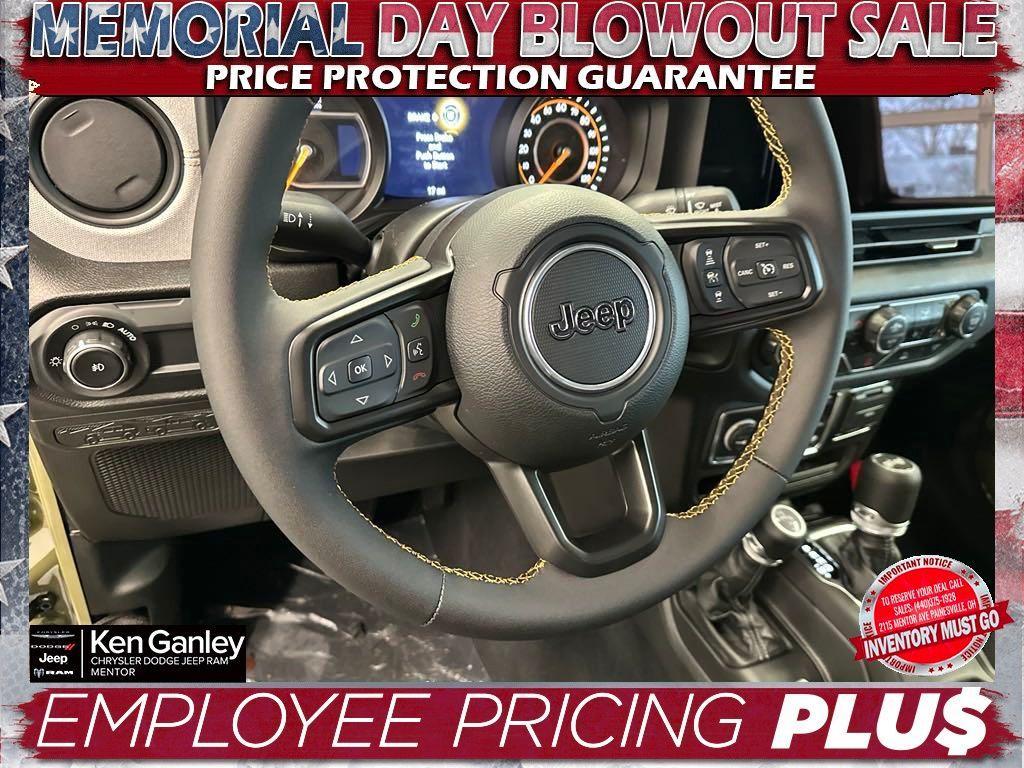 new 2025 Jeep Wrangler car, priced at $41,223
