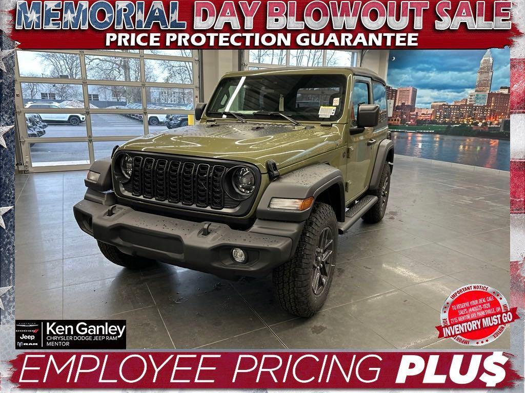 new 2025 Jeep Wrangler car, priced at $41,223