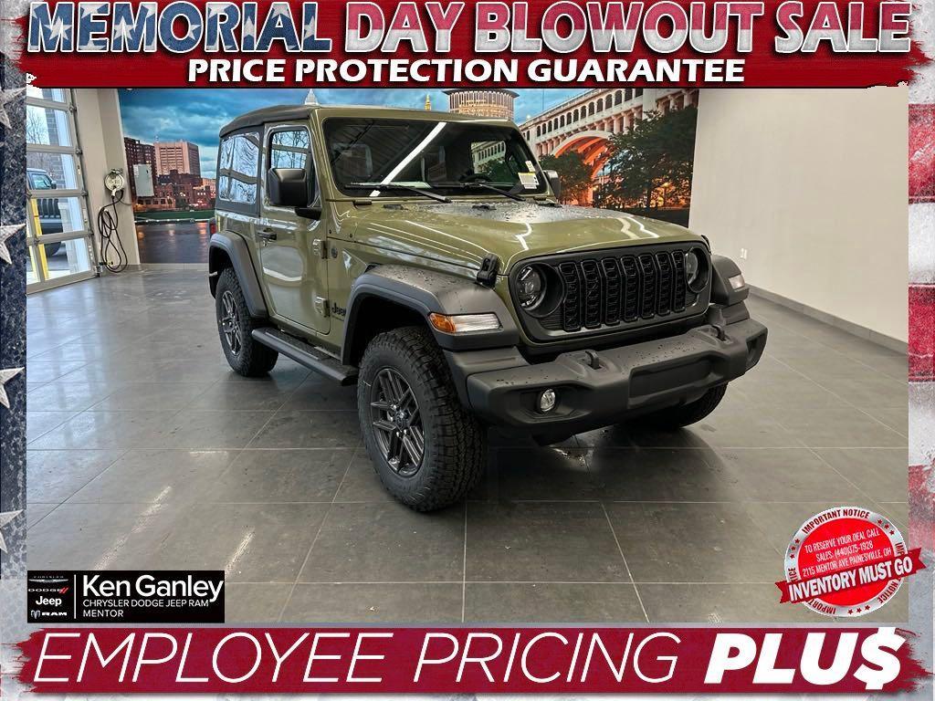 new 2025 Jeep Wrangler car, priced at $41,223