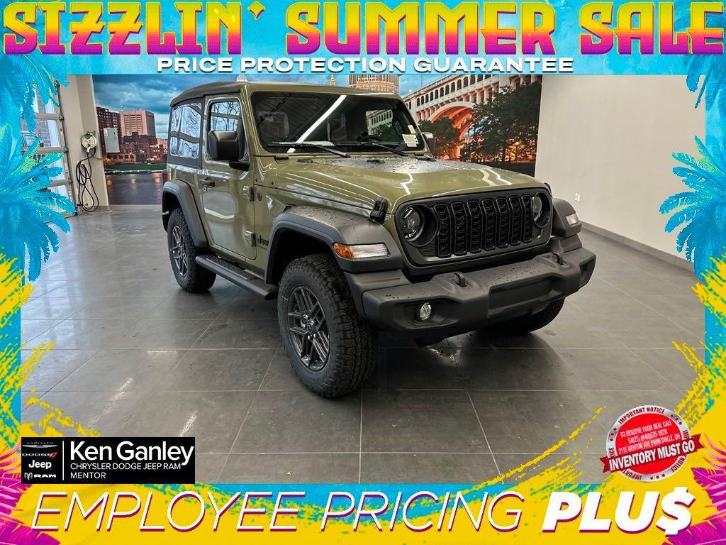 new 2025 Jeep Wrangler car, priced at $37,822