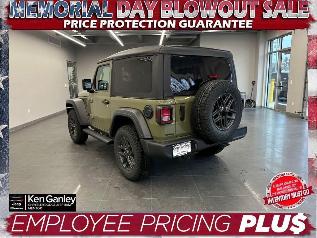 new 2025 Jeep Wrangler car, priced at $41,223