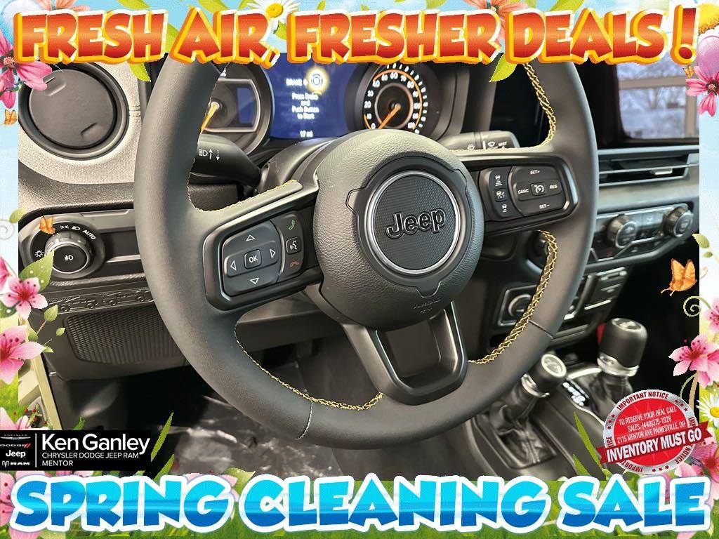 new 2025 Jeep Wrangler car, priced at $39,980