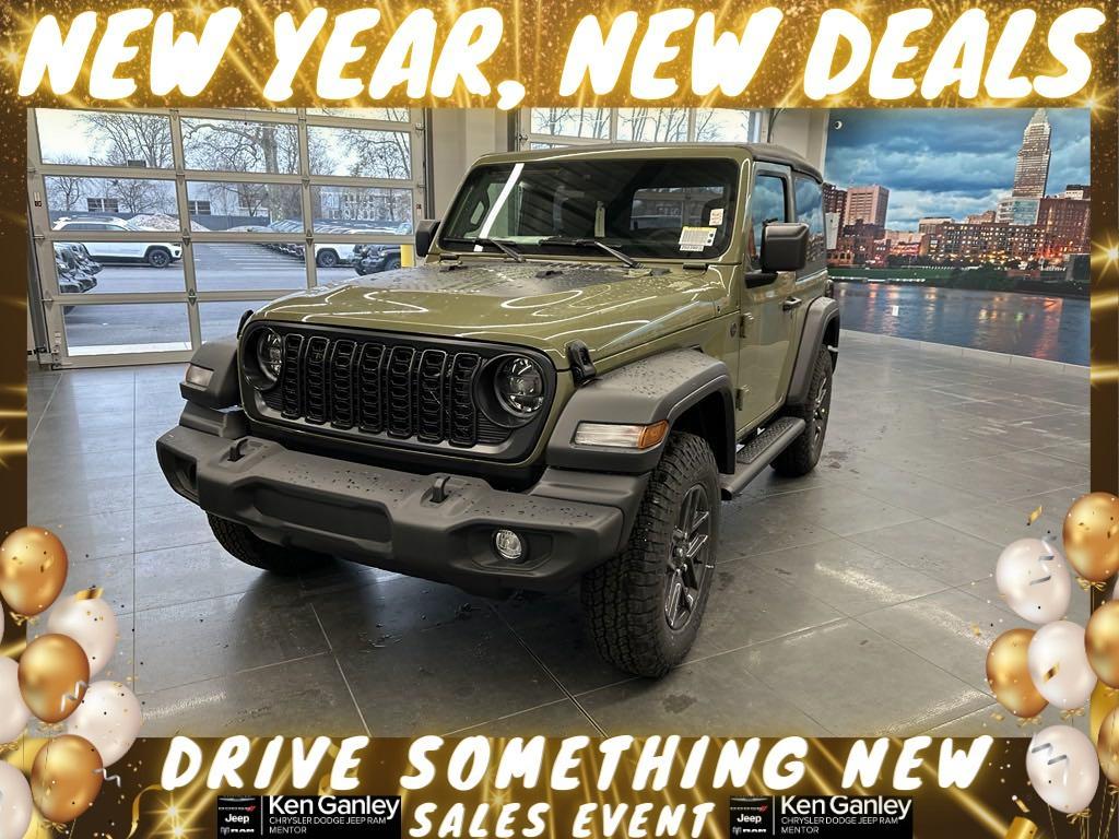 new 2025 Jeep Wrangler car, priced at $39,980