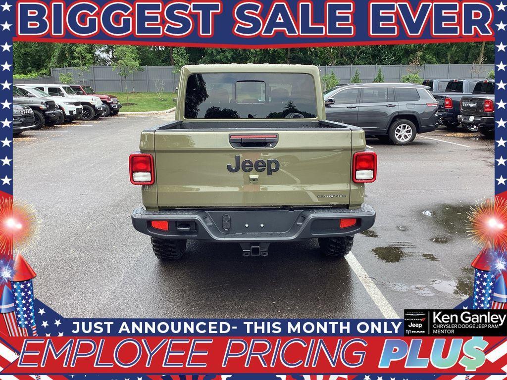 new 2025 Jeep Gladiator car, priced at $49,167