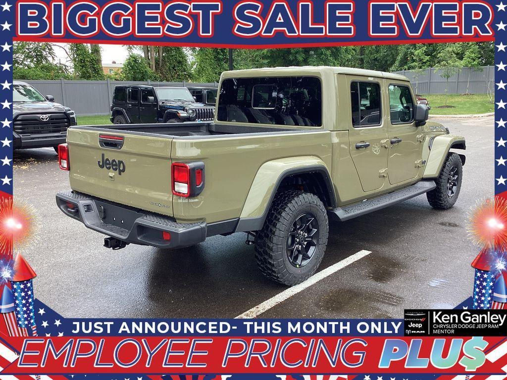 new 2025 Jeep Gladiator car, priced at $49,167
