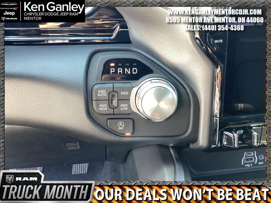 new 2025 Ram 1500 car, priced at $63,018