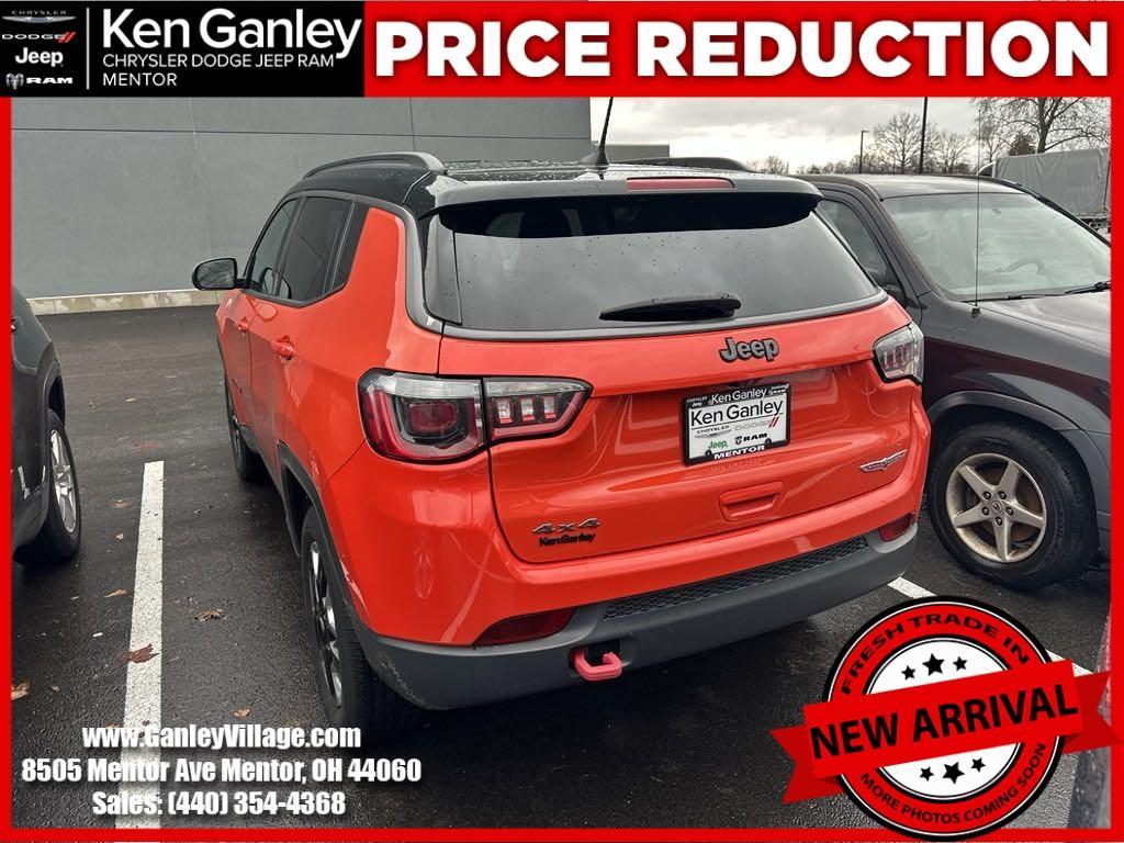 used 2018 Jeep Compass car, priced at $17,900