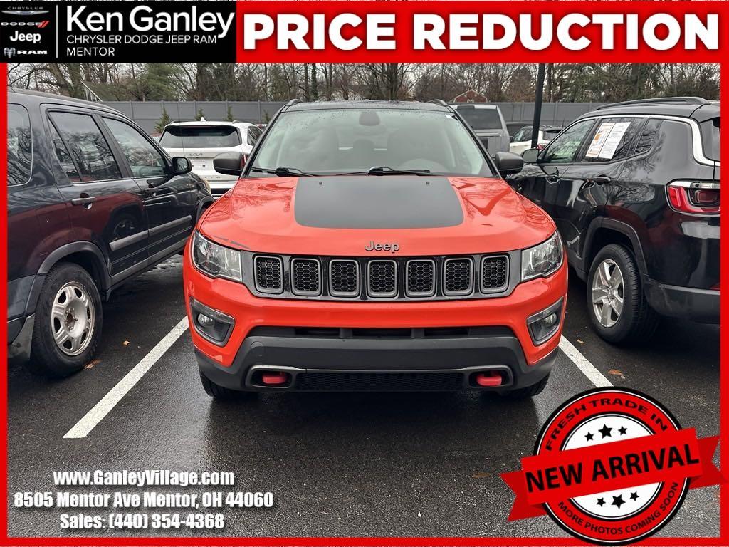 used 2018 Jeep Compass car, priced at $17,900