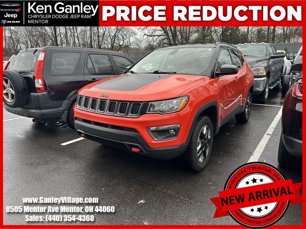 used 2018 Jeep Compass car, priced at $17,900