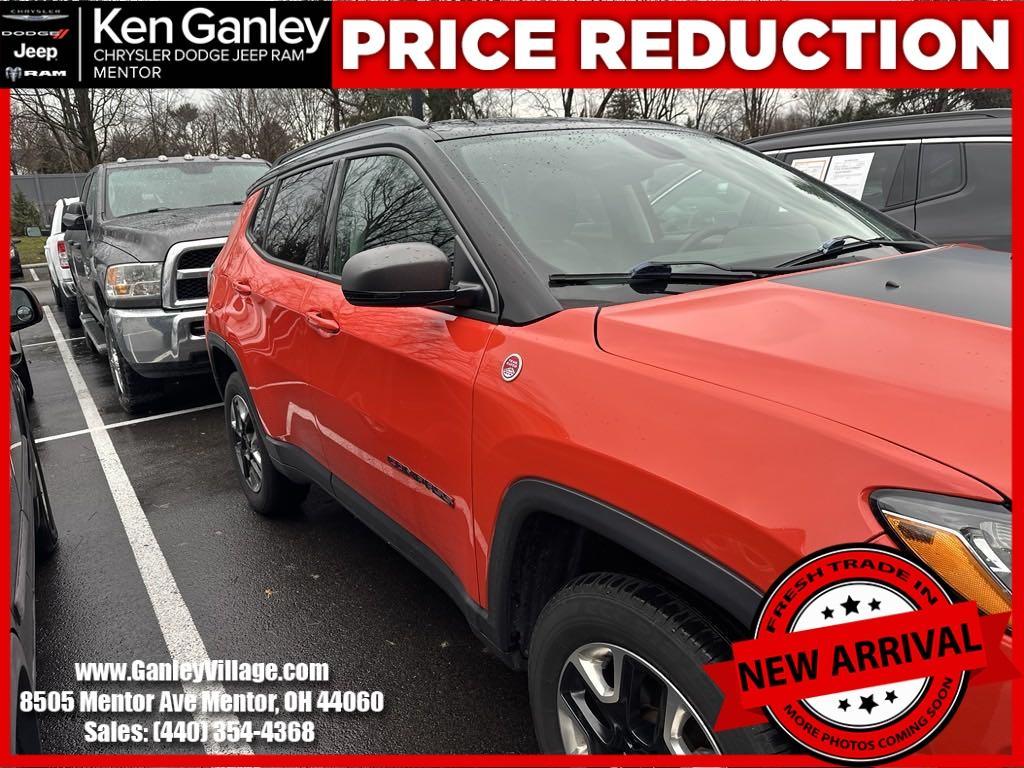 used 2018 Jeep Compass car, priced at $17,900