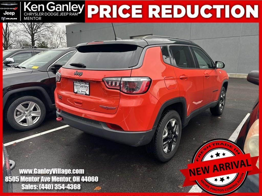 used 2018 Jeep Compass car, priced at $17,900