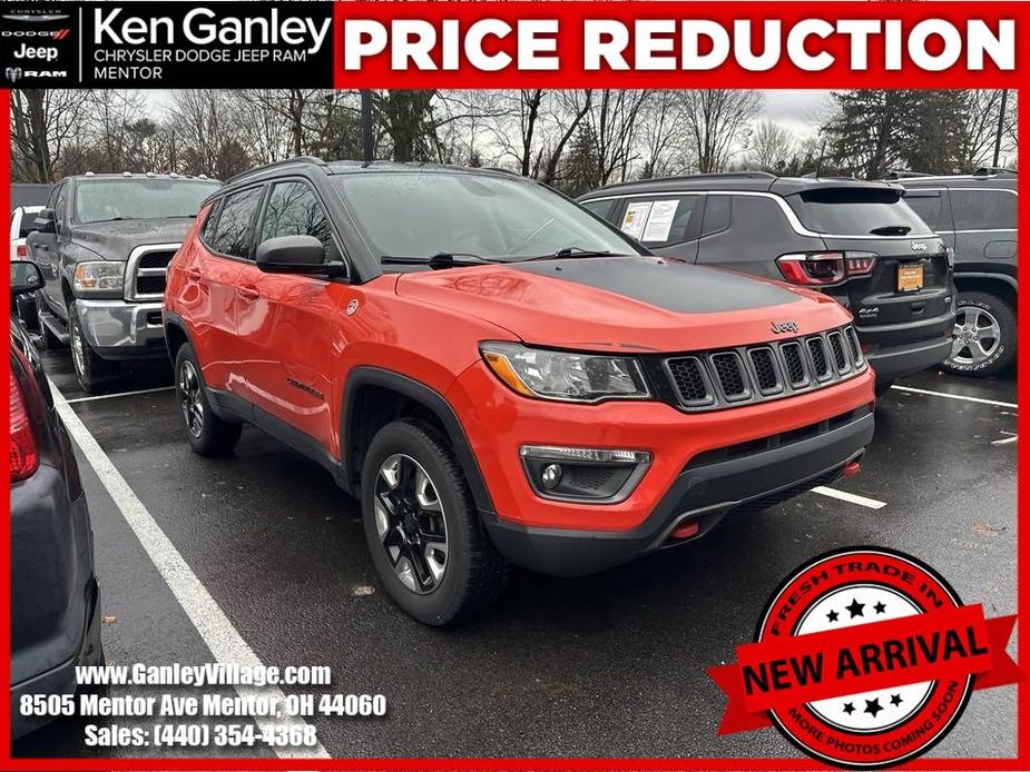 used 2018 Jeep Compass car, priced at $17,900