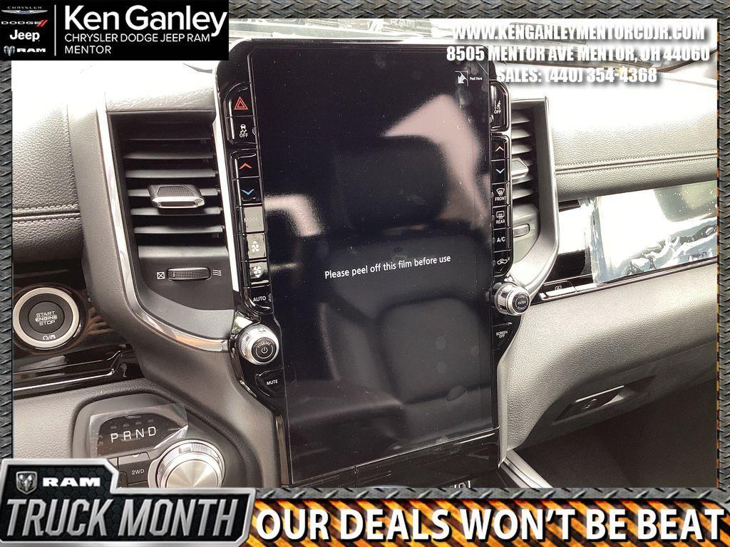 new 2025 Ram 1500 car, priced at $63,018
