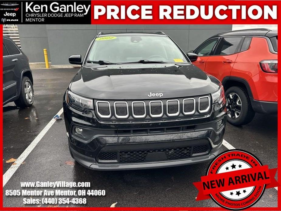 used 2022 Jeep Compass car, priced at $21,600