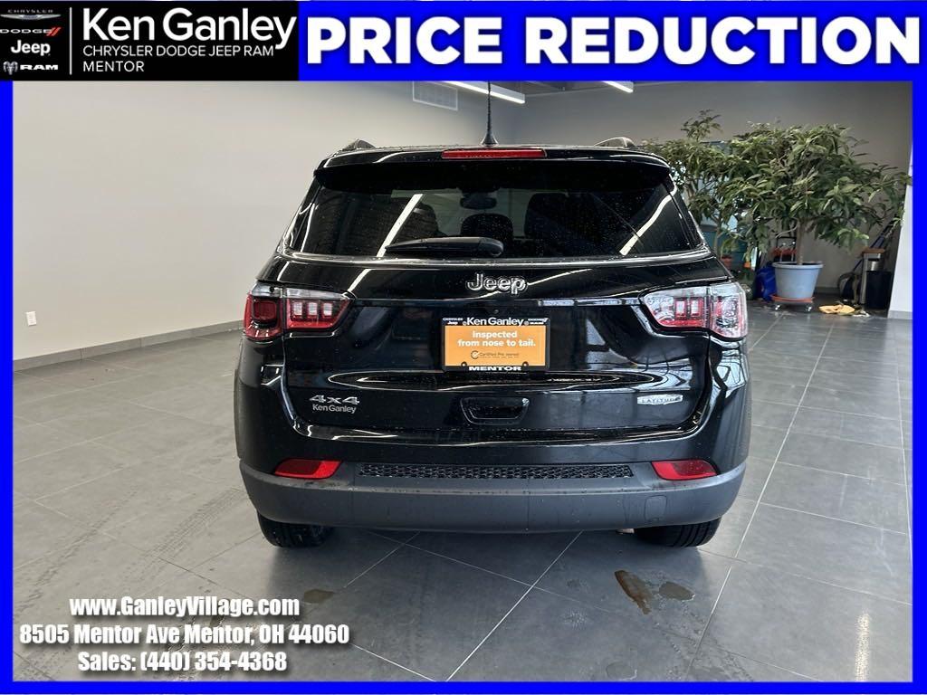 used 2022 Jeep Compass car, priced at $20,500