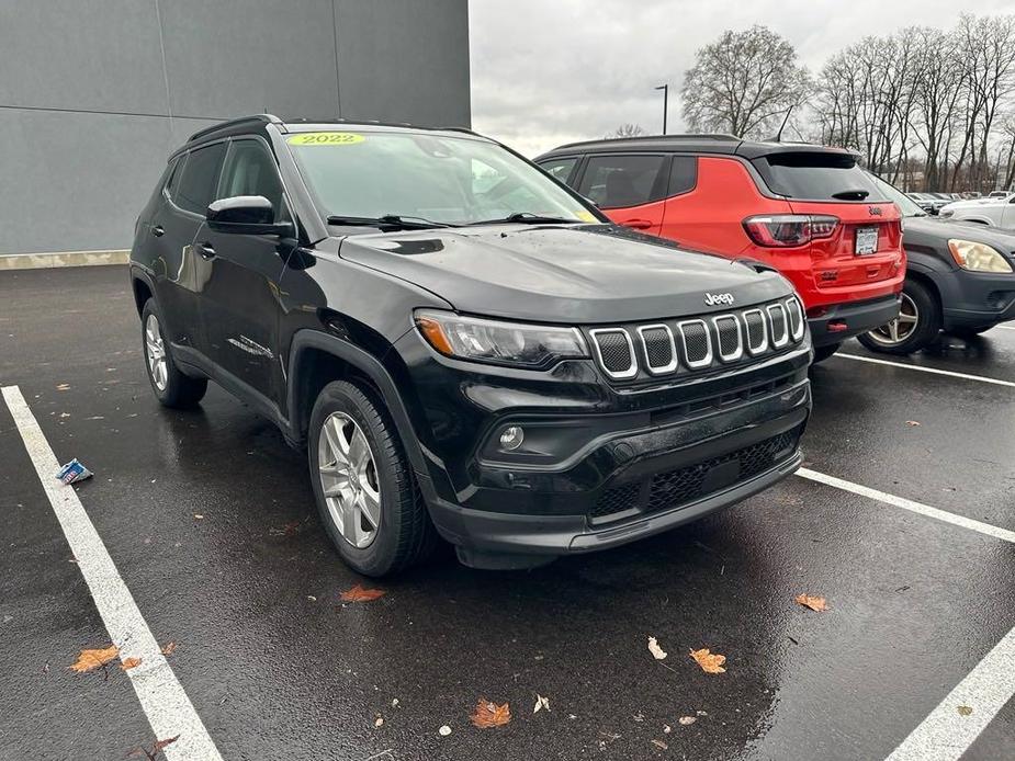 used 2022 Jeep Compass car, priced at $21,600