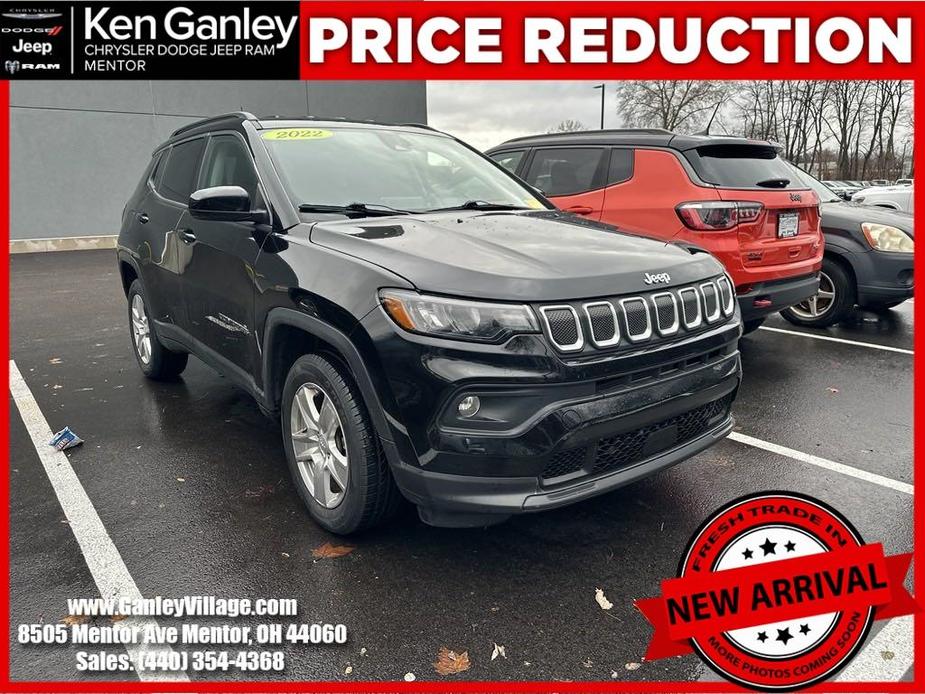 used 2022 Jeep Compass car, priced at $21,600