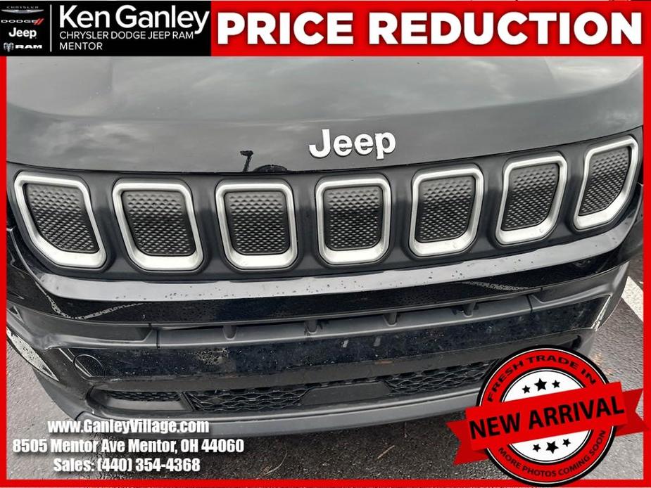 used 2022 Jeep Compass car, priced at $21,600