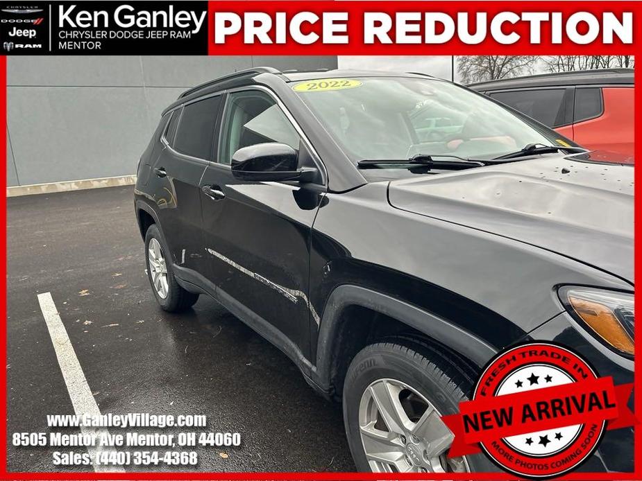 used 2022 Jeep Compass car, priced at $21,600