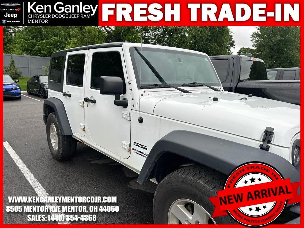 used 2017 Jeep Wrangler Unlimited car, priced at $20,650