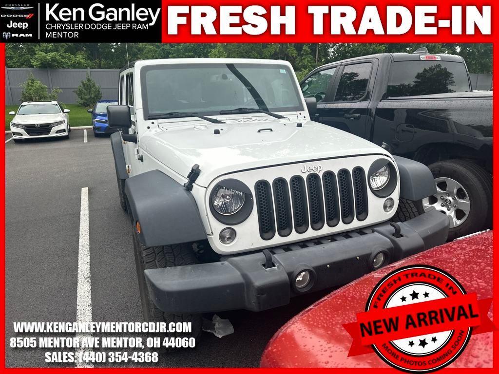 used 2017 Jeep Wrangler Unlimited car, priced at $20,650