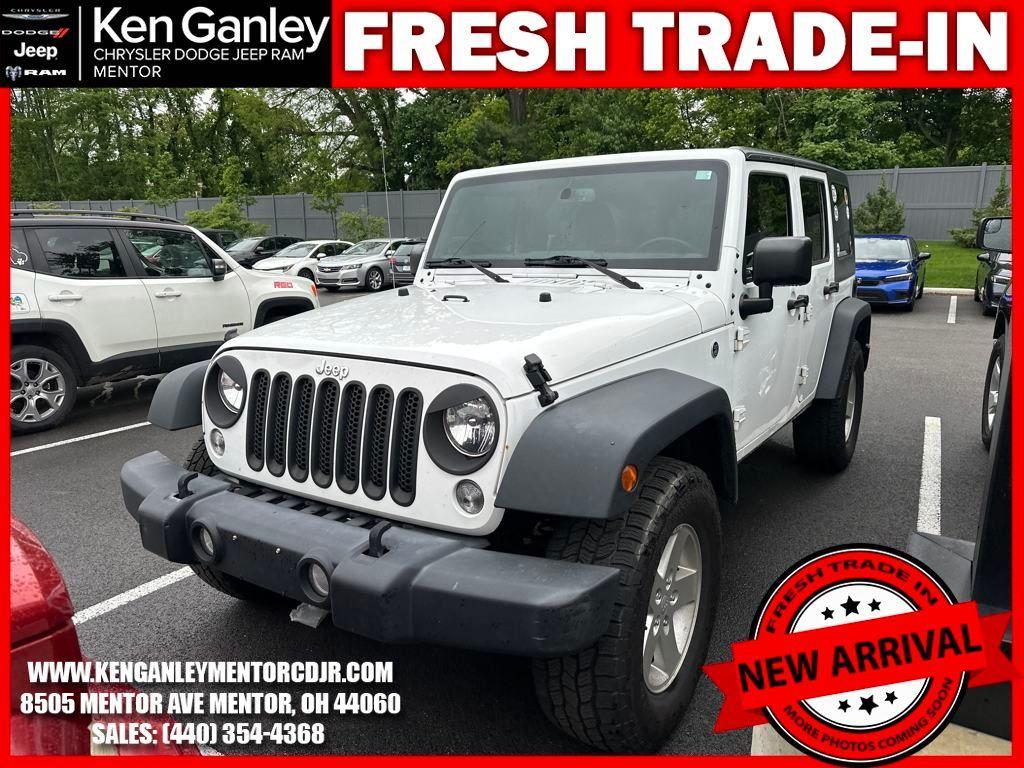 used 2017 Jeep Wrangler Unlimited car, priced at $20,650