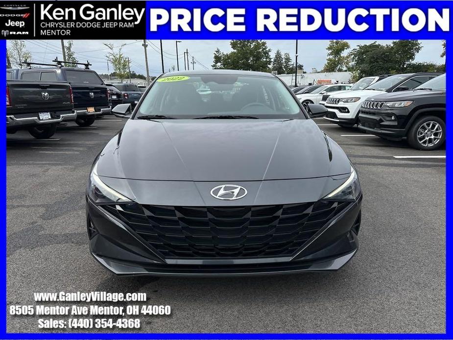 used 2022 Hyundai Elantra car, priced at $19,900