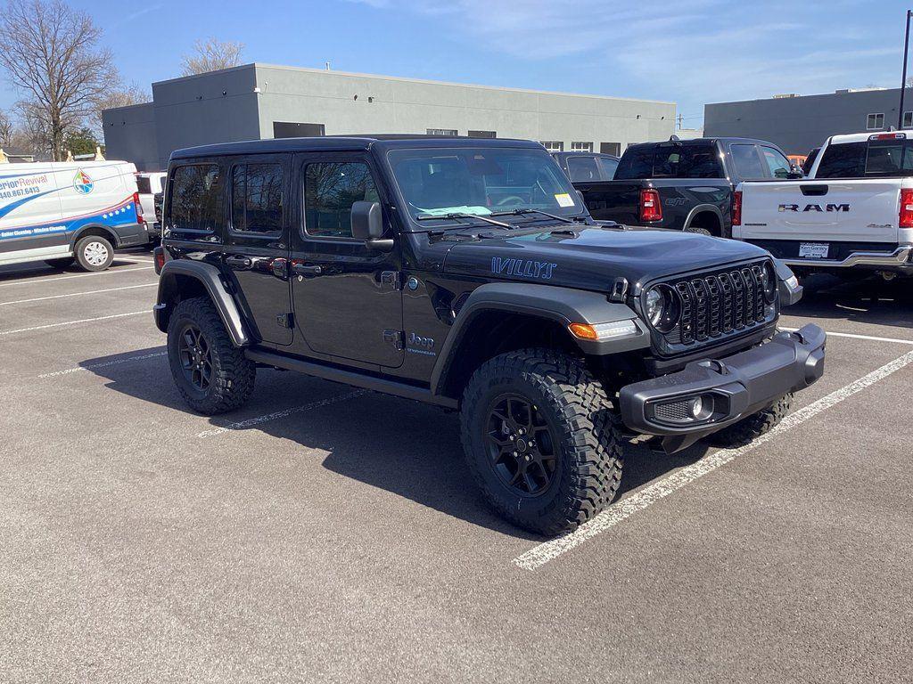 new 2025 Jeep Wrangler 4xe car, priced at $55,380
