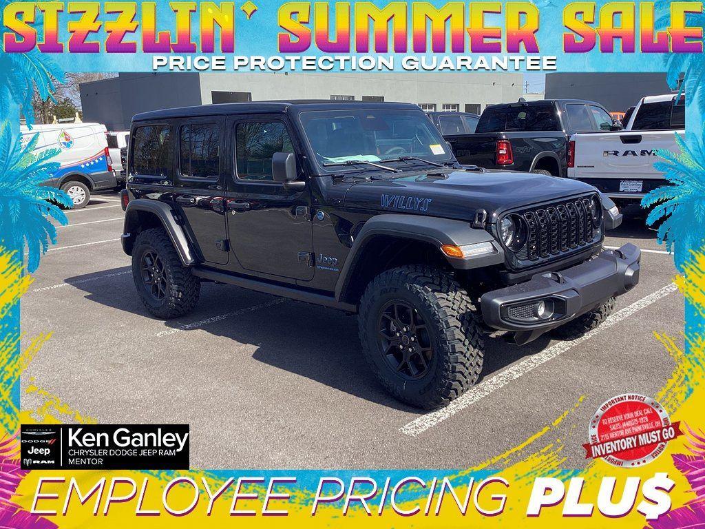 new 2025 Jeep Wrangler 4xe car, priced at $55,380