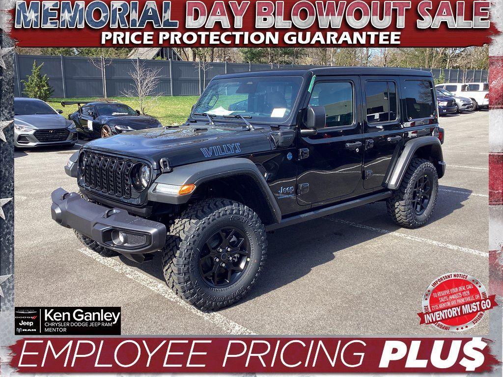 new 2025 Jeep Wrangler 4xe car, priced at $55,380