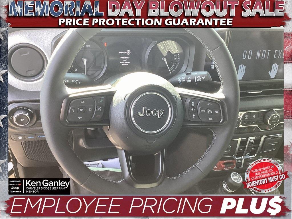 new 2025 Jeep Wrangler 4xe car, priced at $55,500