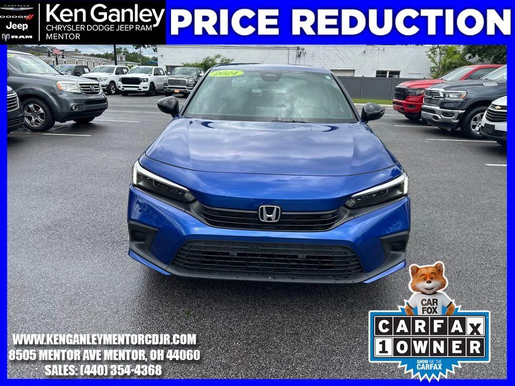used 2024 Honda Civic car, priced at $25,350