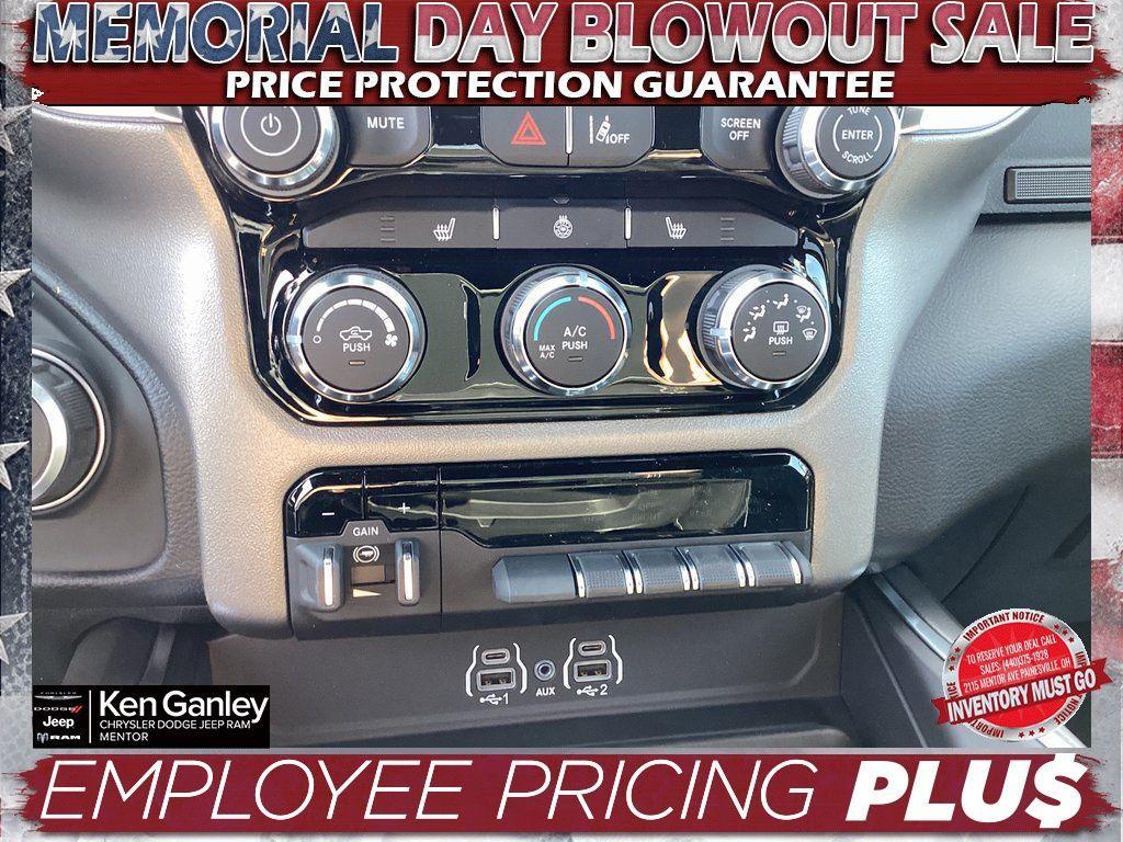 new 2025 Ram 1500 car, priced at $47,978