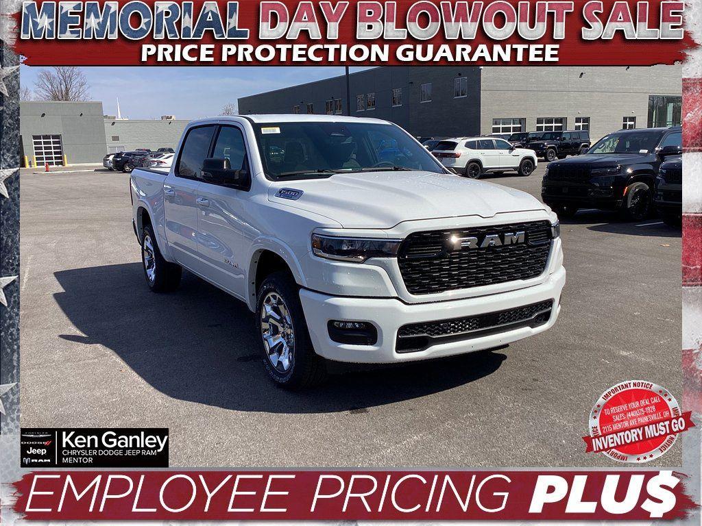 new 2025 Ram 1500 car, priced at $47,978