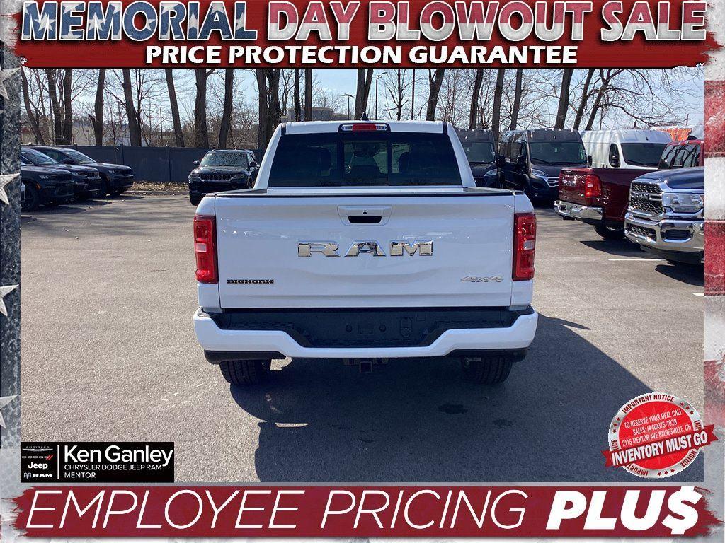 new 2025 Ram 1500 car, priced at $47,978