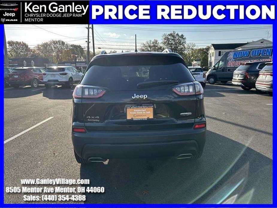 used 2021 Jeep Cherokee car, priced at $22,500