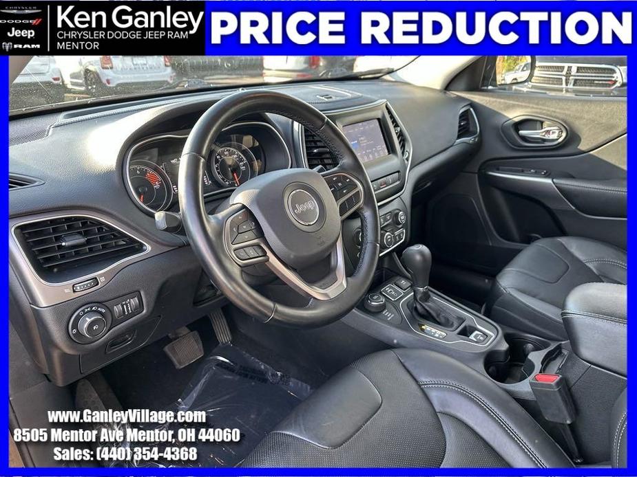 used 2021 Jeep Cherokee car, priced at $22,500