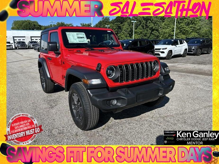 new 2024 Jeep Wrangler car, priced at $40,172