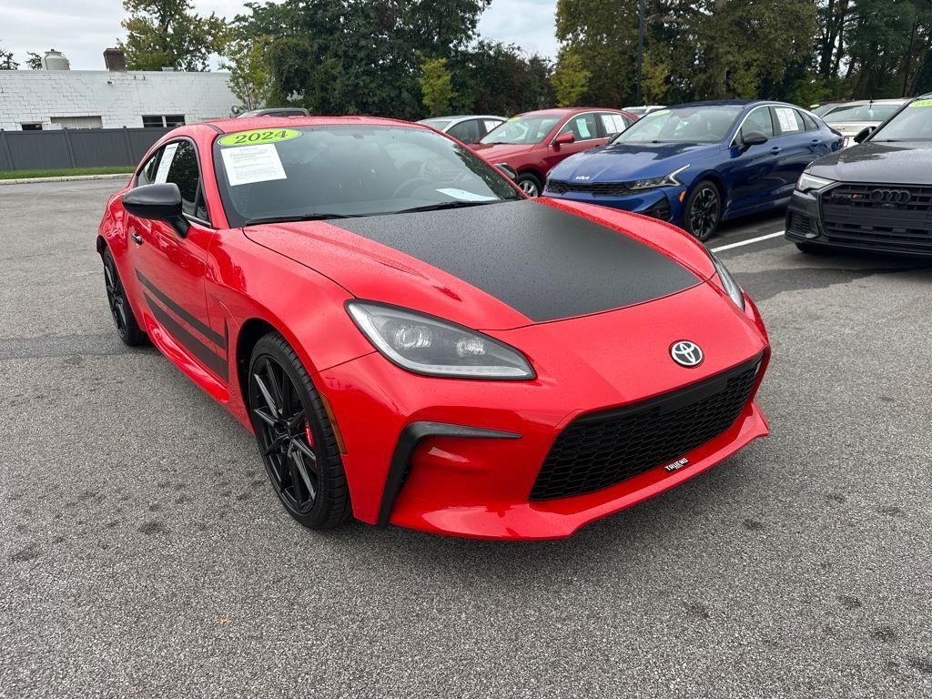 used 2024 Toyota GR86 car, priced at $35,700