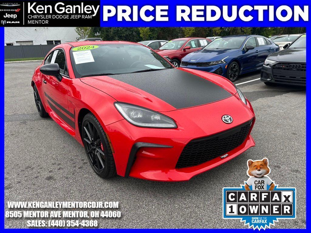 used 2024 Toyota GR86 car, priced at $35,700