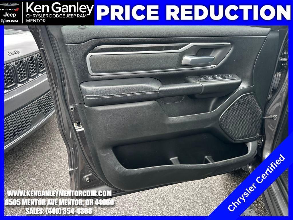 used 2021 Ram 1500 car, priced at $27,100