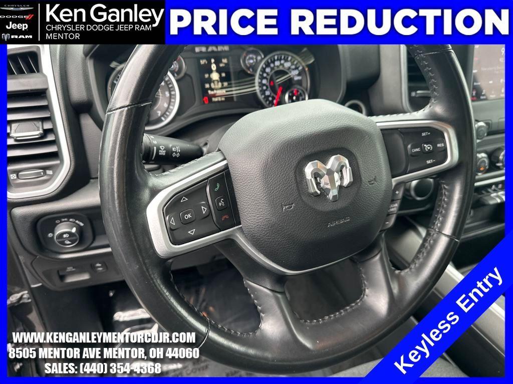 used 2021 Ram 1500 car, priced at $27,100