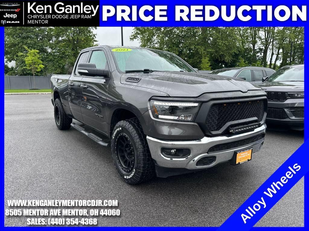used 2021 Ram 1500 car, priced at $27,100