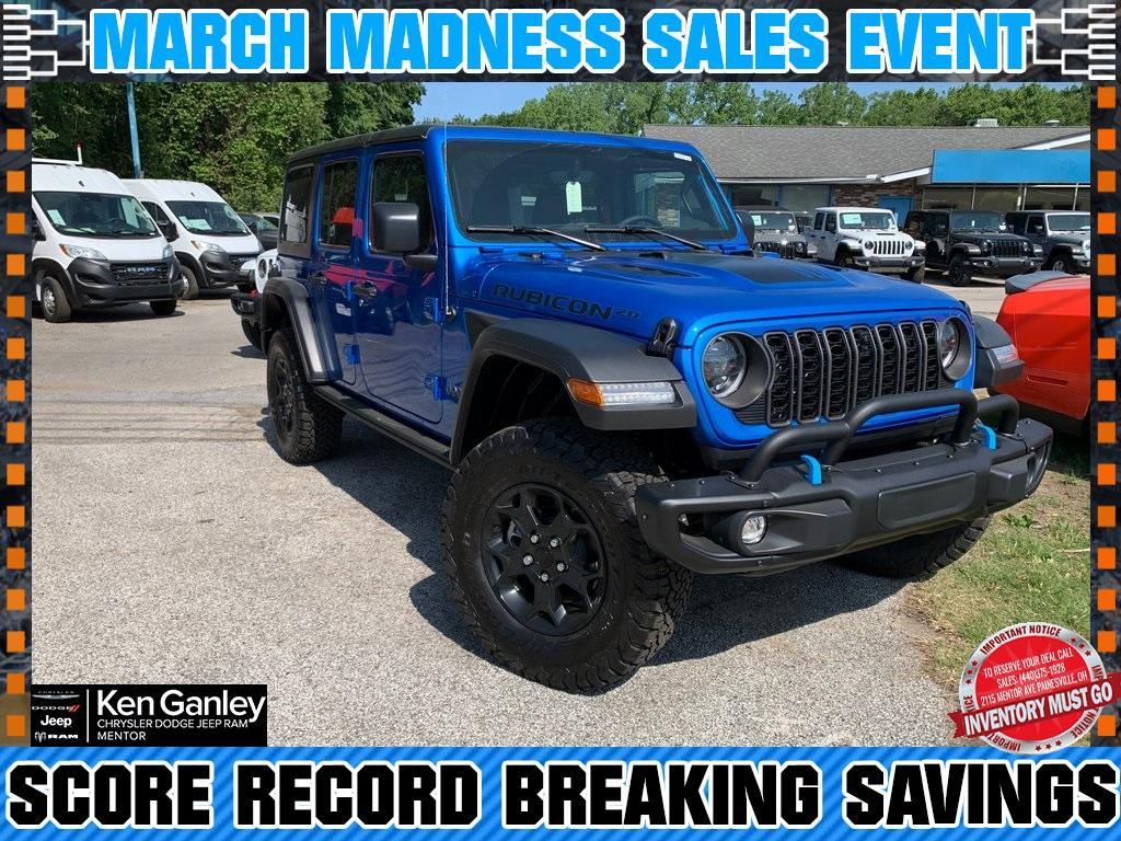 new 2023 Jeep Wrangler 4xe car, priced at $57,989