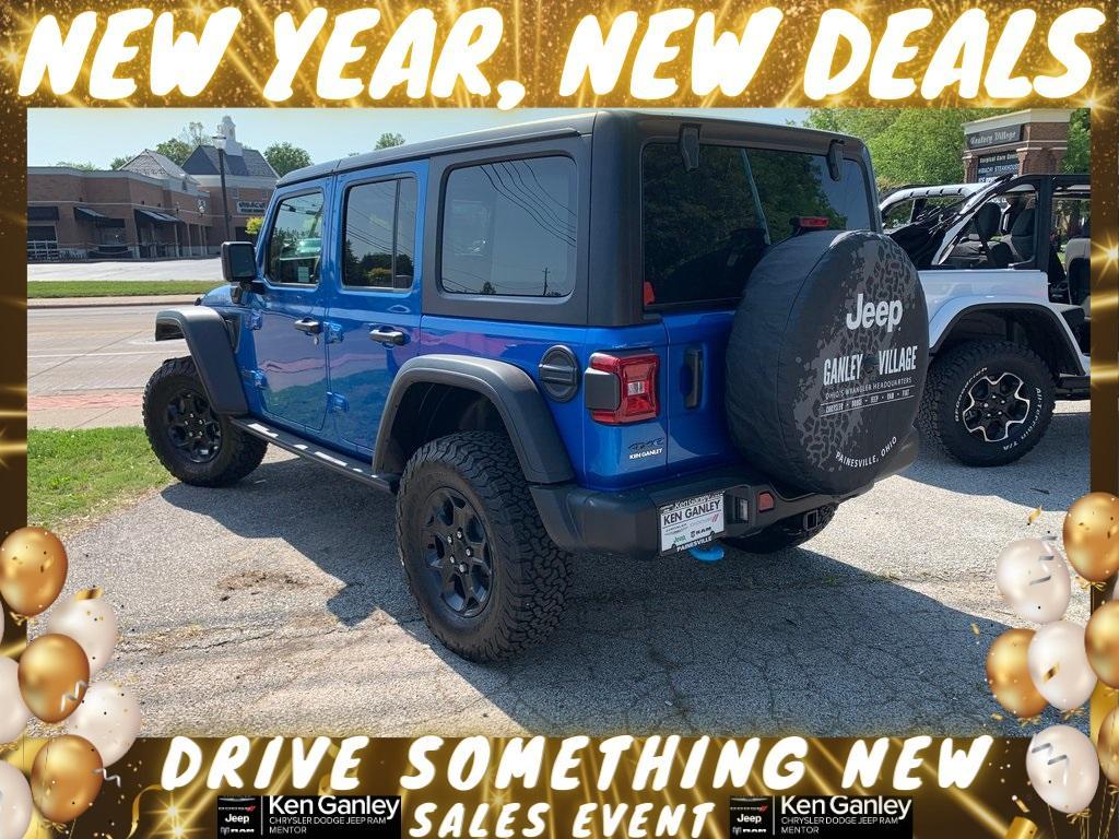 new 2023 Jeep Wrangler 4xe car, priced at $57,989