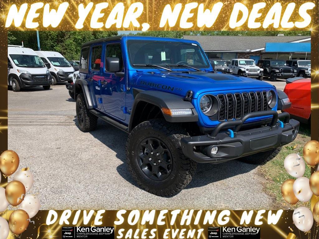 new 2023 Jeep Wrangler 4xe car, priced at $57,989