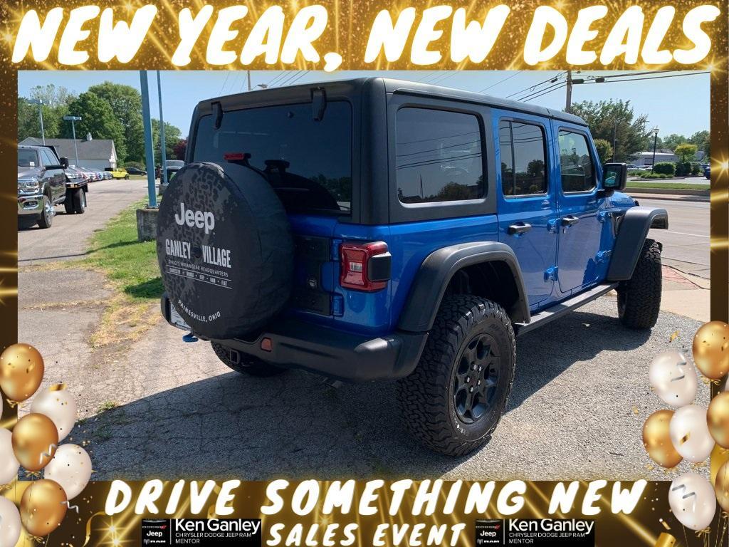 new 2023 Jeep Wrangler 4xe car, priced at $57,989