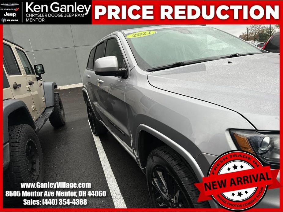 used 2021 Jeep Grand Cherokee car, priced at $27,100