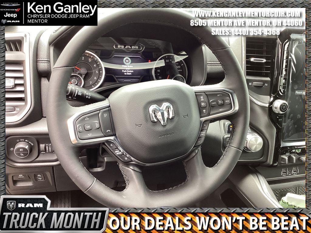 new 2025 Ram 1500 car, priced at $58,678