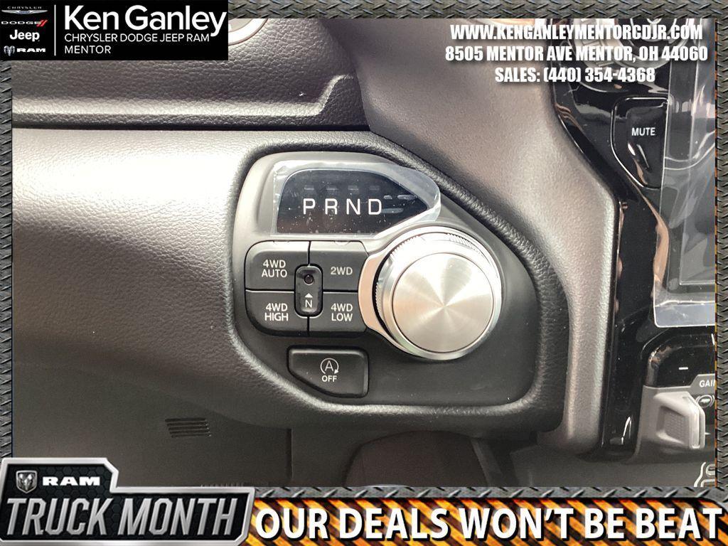new 2025 Ram 1500 car, priced at $58,678